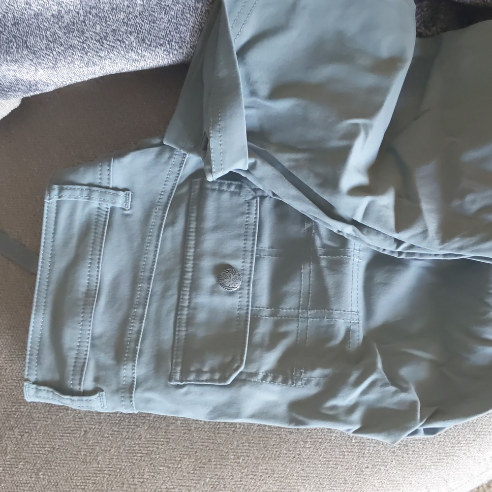 Prana Gray Halle Roll-Up Pants